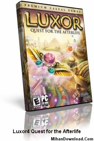 Luxor4 Quest for the Afterlife بازي كامپيوتر